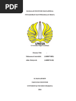 Penaksiran Dan Peramalan Biaya (Ekonomi Manajerial)