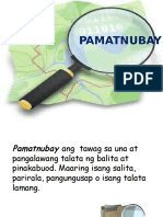 Pamatnubay