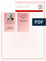 Marico - Post PPT Document