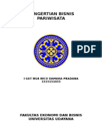 Download PENGERTIAN BISNIS PARIWISATA 2016docx by Nico Damara SN326240387 doc pdf