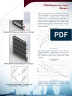 FWD Engineering 200LGBV1 General Brochure Louver Dampers