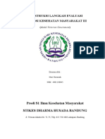 Konstruksi Langkah Evaluasi Promosi Kesehatan Masyarakat III