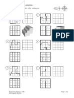 Worksheet 1 First Angle