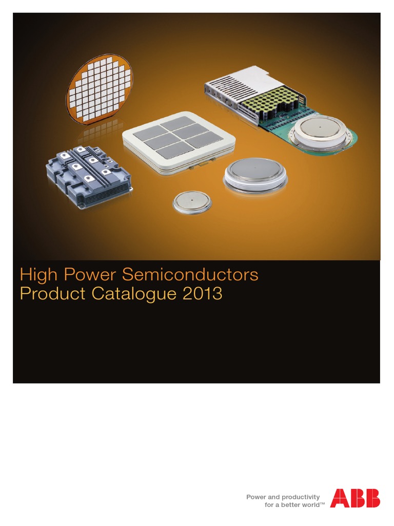 Abb High Power Semiconductors | PDF | Power Electronics | Electric Power