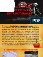 Pre Dimensionamiento de Elementos Estructurales