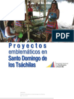 Proyectos de Inversión Pública en Santo Domingo de Los Tsáchilas 1