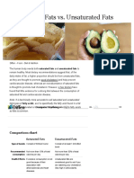 Saturated Fats Vs Unsaturated Fats - Difference and Comparison - Diffen