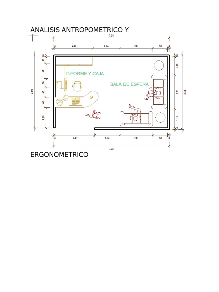 Analisis Antropometrico y Ergonometrico | PDF