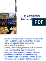 Elastisitas Demand&Supply