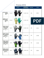 Dotal Guantes de Nylon Con Hilos de Acero