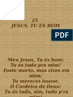 25 - Jesus Tu Es Bom