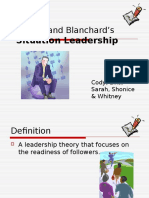 Hersey and Blanchard s Situational Leadership[1]