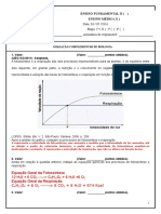 AVALIAÇÃO COMPLEMENTAR DE BIOLOGIA Gabriel Maia