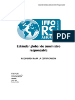 IFFO RS Estándar Issue 1.6 Spa Junio 14