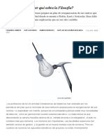 Facultad_ ¿Por Qué Sobra La Filosofía_ _ Opinión _ EL PAÍS