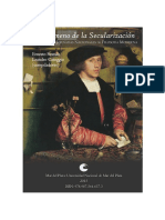 El Fenómeno de La Secularización. Actas de Las V Jornadas Nacionales de Filosofía Moderna