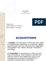 Acquisition and Merging