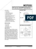 2.7V 12-Bit A/D Converter With SPI Serial Interface: Features Package Types