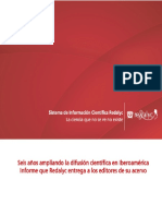 Informe Redalyc 2009