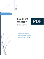 Essai de Traction