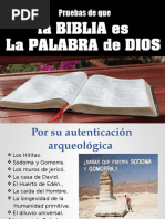 Pruebas de Que La Biblia Es Palabra de Dios