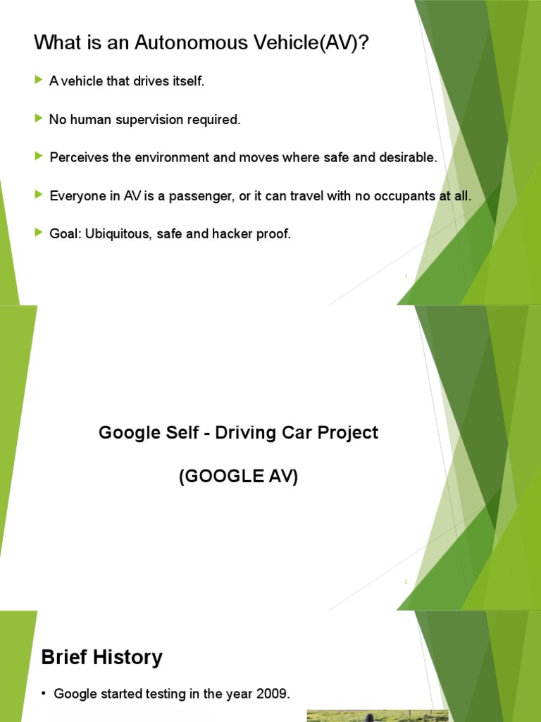 Understanding Autonomous Vehicles (AVs) | PDF | Waymo | Autonomous Car