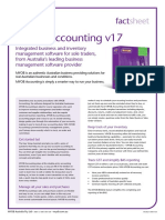 MYOB Accounting v17: Sheet