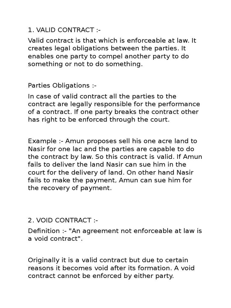 pdf contract voidable Contract Between Voidable Void, and Difference Valid pdf contract voidable Contract Between Voidable Void, and Difference Valid