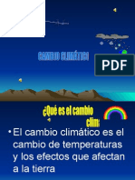 Cambio Climático