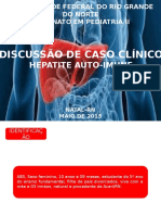 Caso Clinico - Hepatite Autoimune