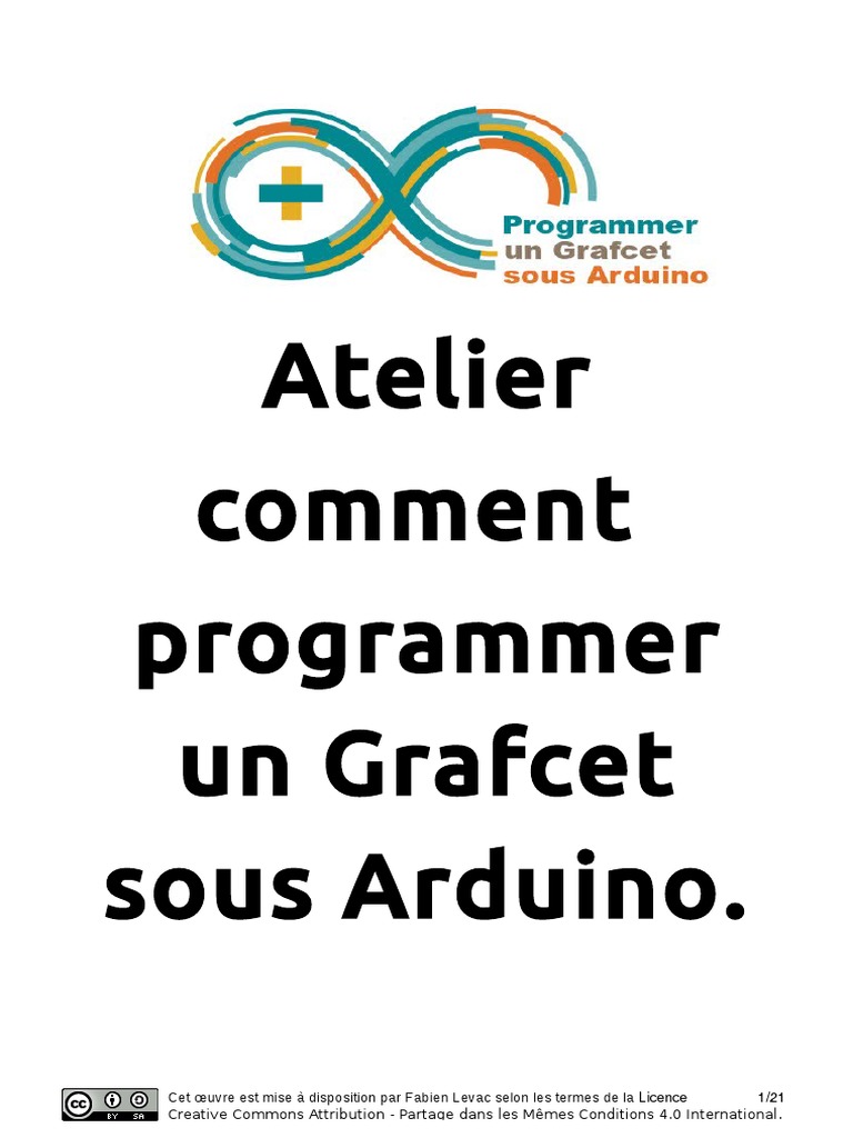 Programmer un Grafcet avec Arduino | PDF | Automation | Creative Commons