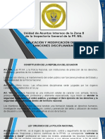 Reformas Disciplinarias Policia Nacional Del Ecuador