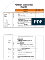 Planificare Calendaristica Proiectare Integrata