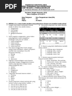 Penilaian Tengah Semester (PTS) IPA Kelas 7 k13