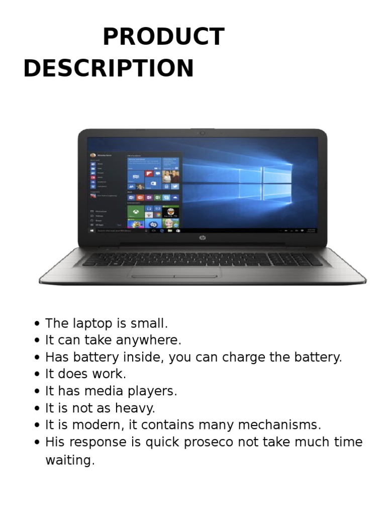 Compact & Stylish Laptop | PDF