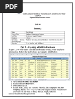 Lab-3 Data Base