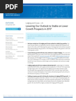 Moody's US Lodging & Cruise Outlook_September 26 2016-2