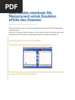 Download Cara Mudah Membuat File Memorycard Untuk Emulator EPSXe Dan Psxeven by laily rahmi SN326306475 doc pdf
