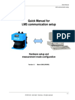Quick Manual For LMS Communication Setup