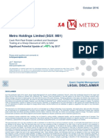 Quarz Capital Management Metro Holdings Presentation FINAL 4 Oct 2016-1