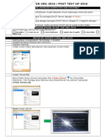Petunjuk Instalasi Aplikasi Tuk - Post Test 2016
