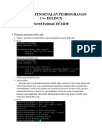 Modul 1 Pemrograman Dan Simulasi Fisika