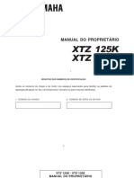 Manual xtz125 (E) - 2003 - (5rm f8199 p1)