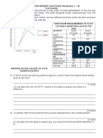 PART 1: SHORT-ANSWER QUESTIONS (Questions 1 - 8) (110 Marks)