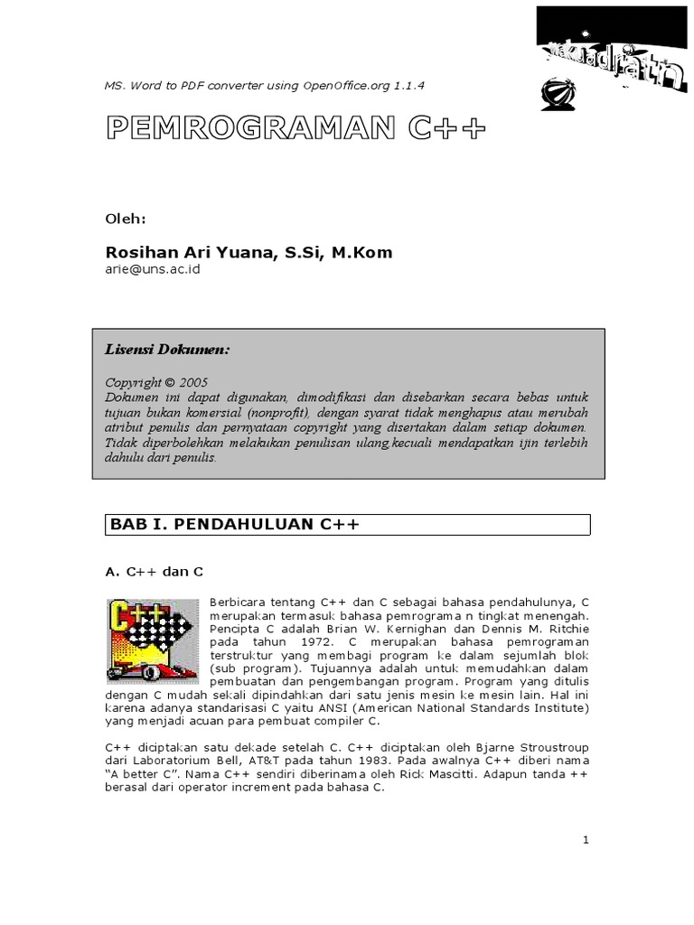 Basic Pemrograman C++ PDF | PDF