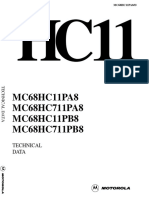 MC68HC11PA8 MC68HC711PA8 MC68HC11PB8 MC68HC711PB8: Technical Data