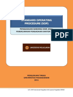 Standar Prosedur Operasi Perencanaan Pengadaan Kantor Pusat PDF