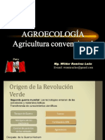 Agroecologia - Agricultura Conencional
