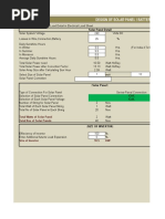 Solar Panel Design 22-8-12