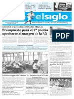 Edicion Impresa El Siglo 04-10-2016